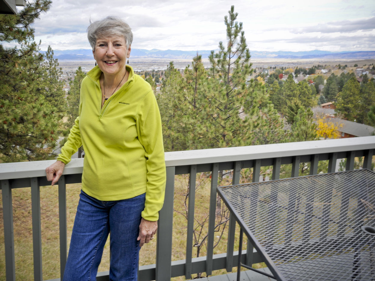 Mignon Waterman at her Helena home.